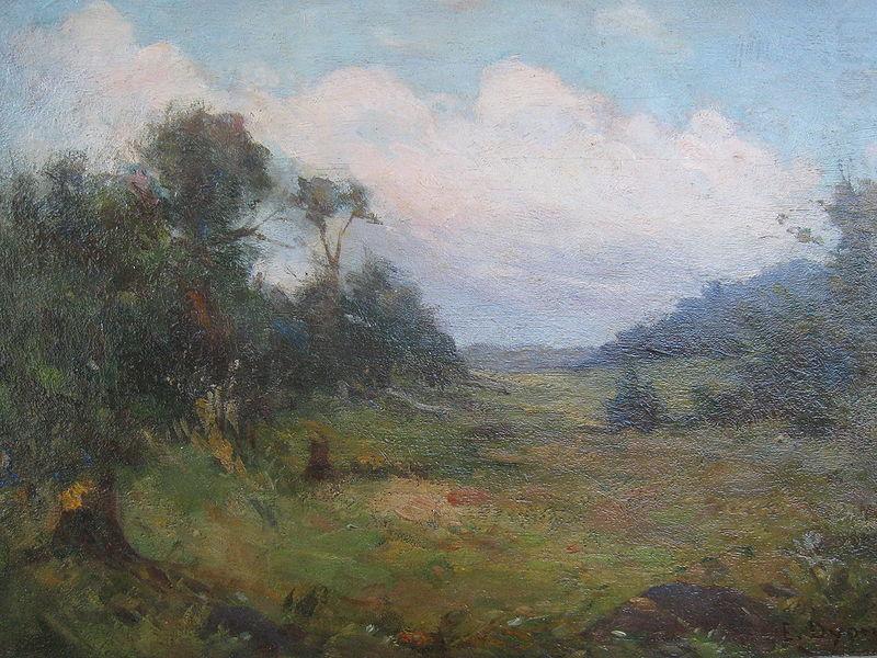 Creator:Edmond Dyonnet A forest meadow china oil painting image